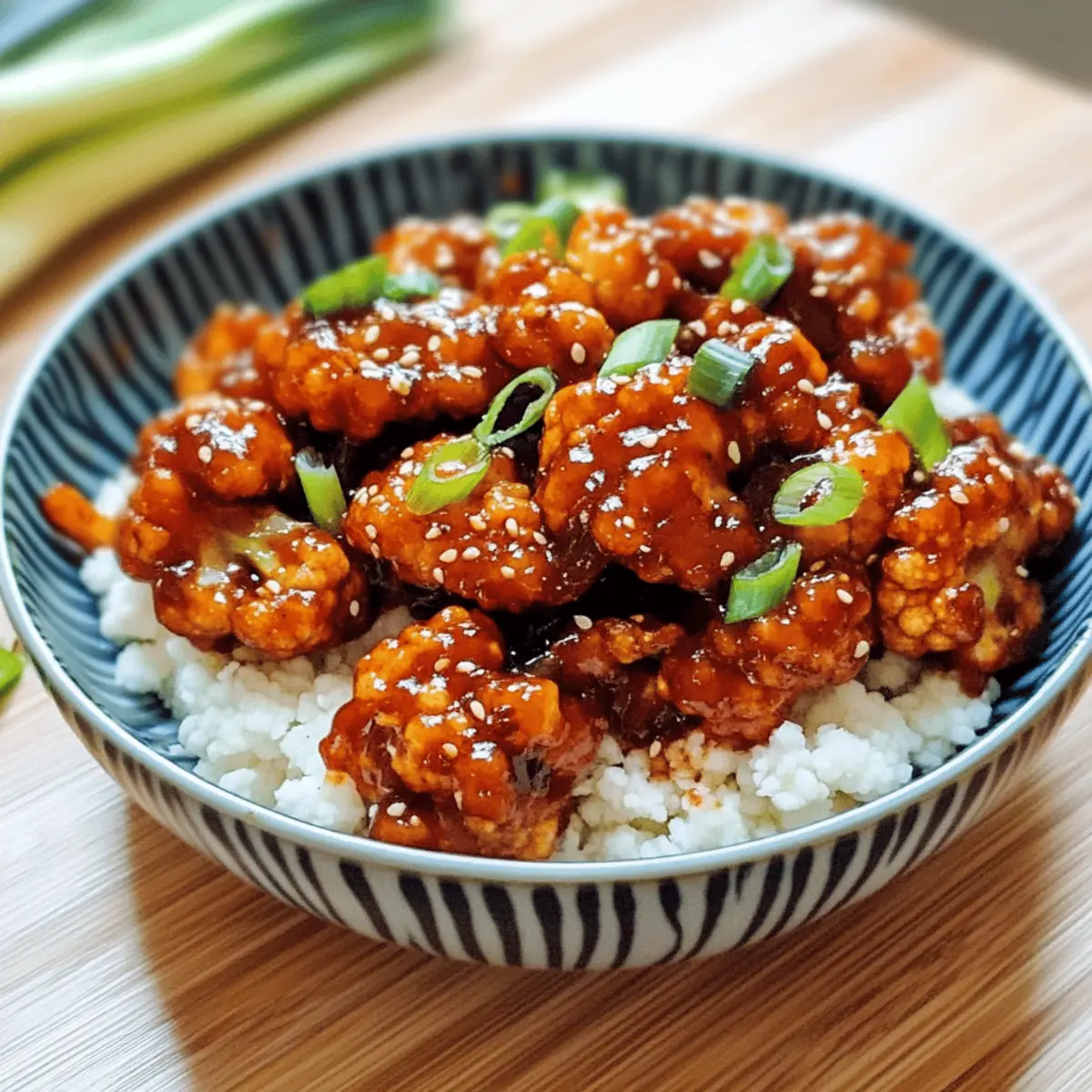 How to Make Crispy General Tso's Cauliflower at Home